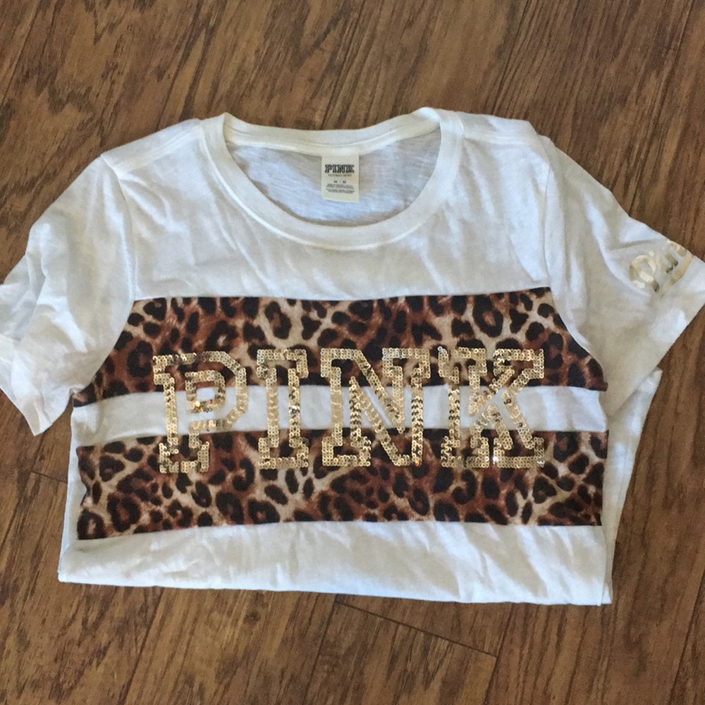 PINK Leopard TShirt